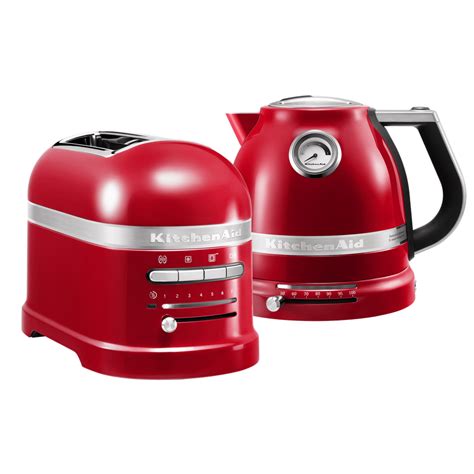 kitchenaid kettle and toaster